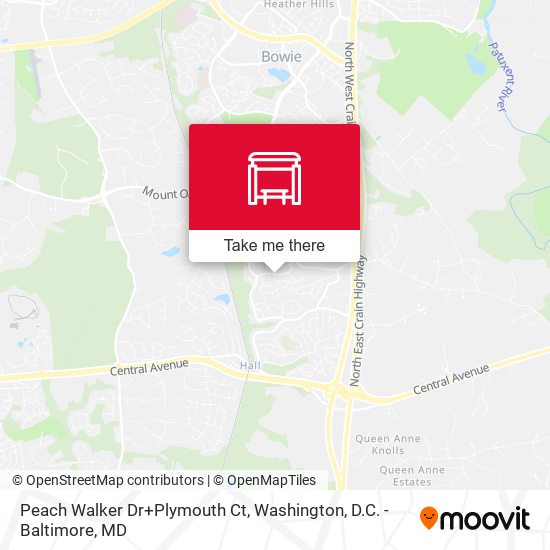 Peach Walker Dr+Plymouth Ct map