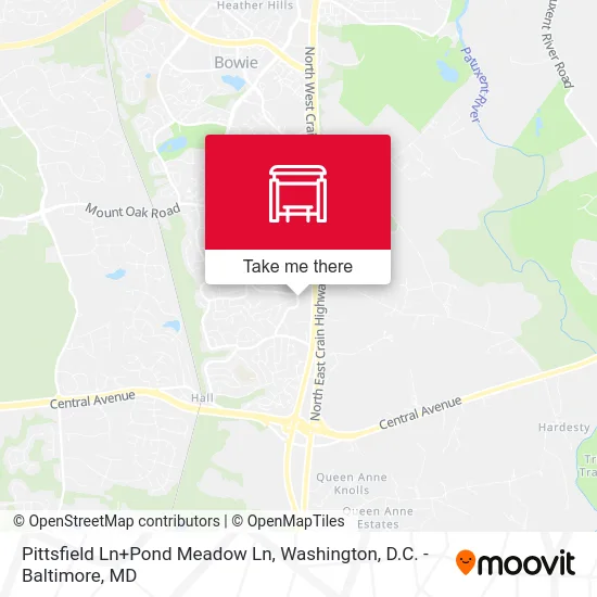 Pittsfield Ln+Pond Meadow Ln map
