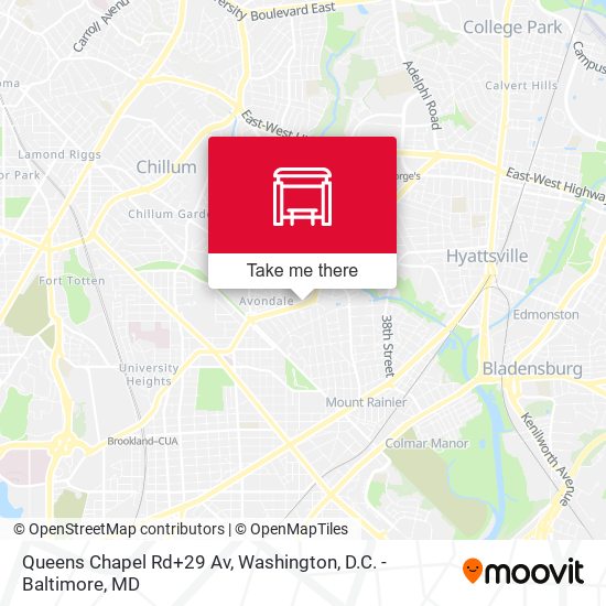 Mapa de Queens Chapel Rd+29 Av