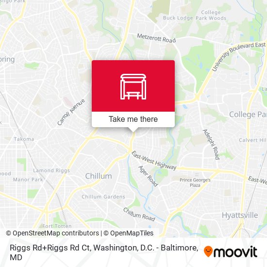 Riggs Rd+Riggs Rd Ct map