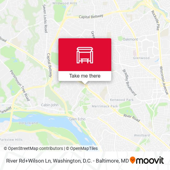 Mapa de River Rd+Wilson Ln