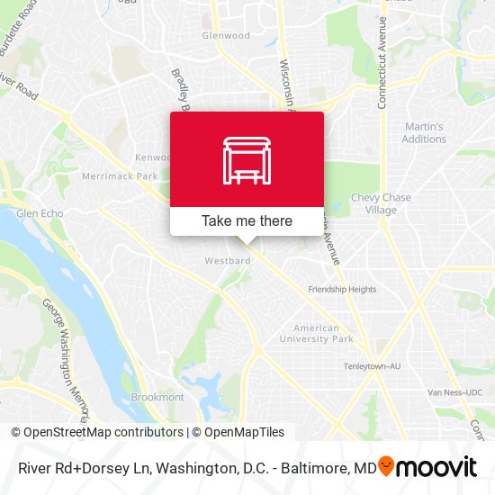 Mapa de River Rd+Dorsey Ln