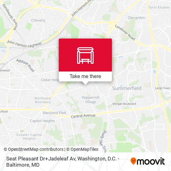 Seat Pleasant Dr+Jadeleaf Av map