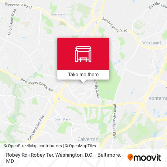 Robey Rd+Robey Ter map