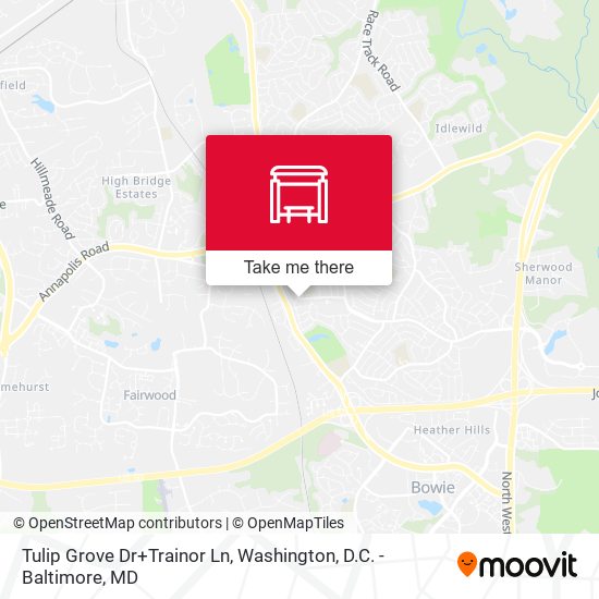Mapa de Tulip Grove Dr+Trainor Ln