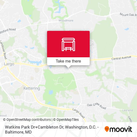 Watkins Park Dr+Cambleton Dr map