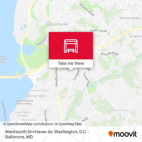 Mapa de Wentworth Dr+Haven Av