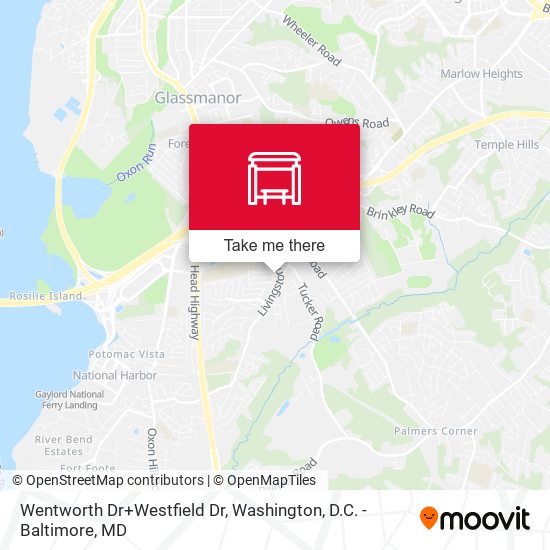 Mapa de Wentworth Dr+Westfield Dr