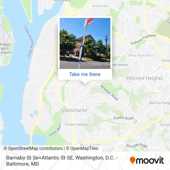 Barnaby St Se+Atlantic St SE map