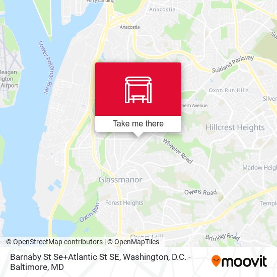 Barnaby St Se+Atlantic St SE map