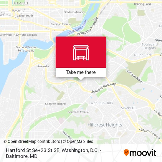 Mapa de Hartford St Se+23 St SE