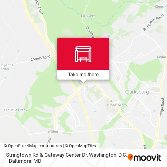 Stringtown Rd & Gateway Center Dr map