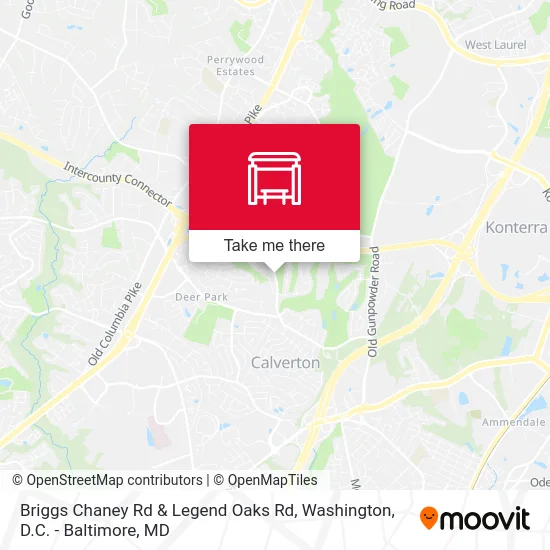 Briggs Chaney Rd & Legend Oaks Rd map