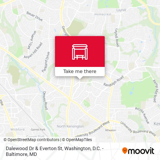 Mapa de Dalewood Dr & Everton St