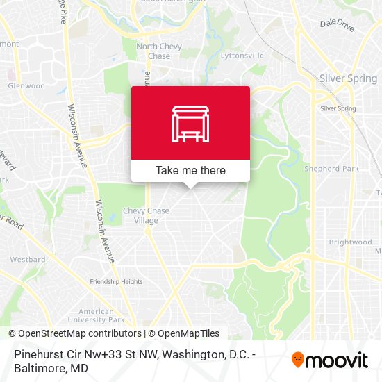 Pinehurst Cir Nw+33 St NW map
