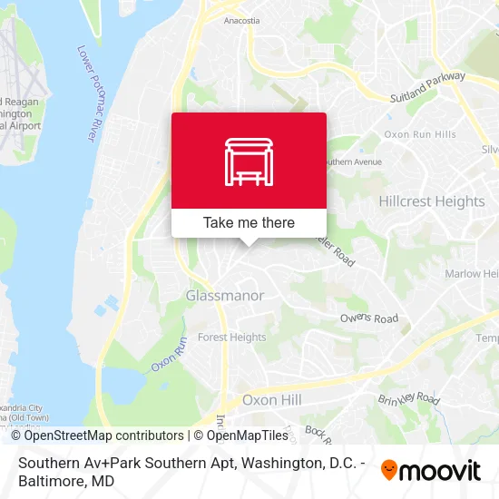 Southern Av+Park Southern Apt map