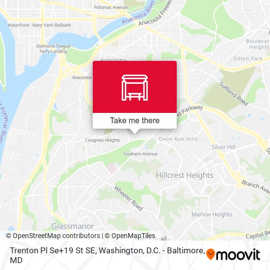 Mapa de Trenton Pl Se+19 St SE