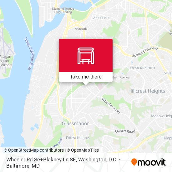 Mapa de Wheeler Rd Se+Blakney Ln SE