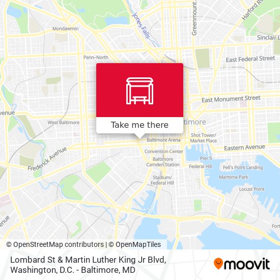 Mapa de Lombard St & Martin Luther King Jr Blvd