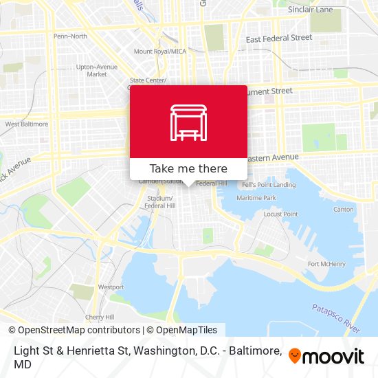 Mapa de Light St & Henrietta St