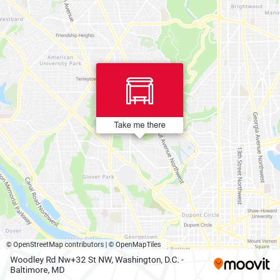 Woodley Rd Nw+32 St NW map