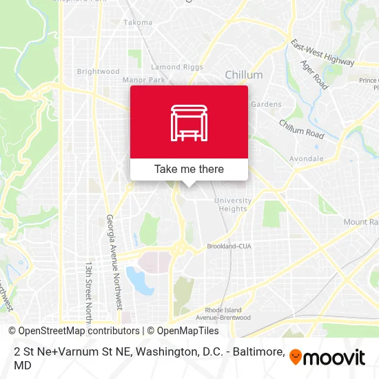 2 St Ne+Varnum St NE map