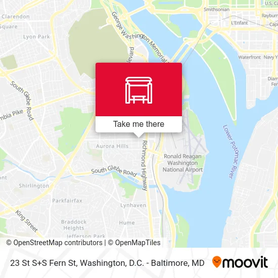 23 St S+S Fern St map