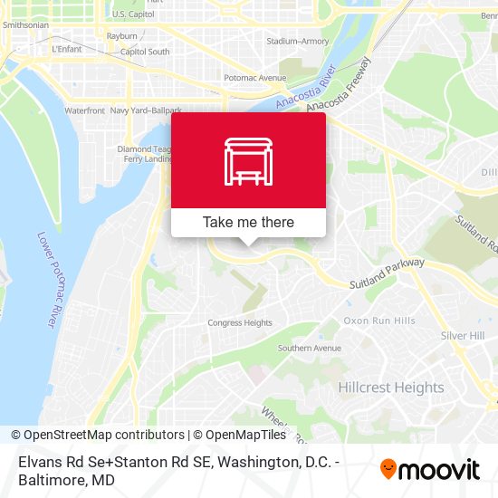 Mapa de Elvans Rd Se+Stanton Rd SE