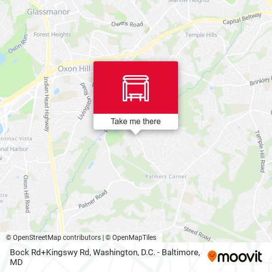 Mapa de Bock Rd+Kingswy Rd