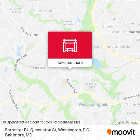 Forrester Bl+Queenston St map