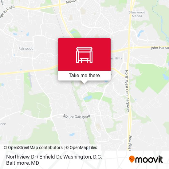 Mapa de Northview Dr+Enfield Dr