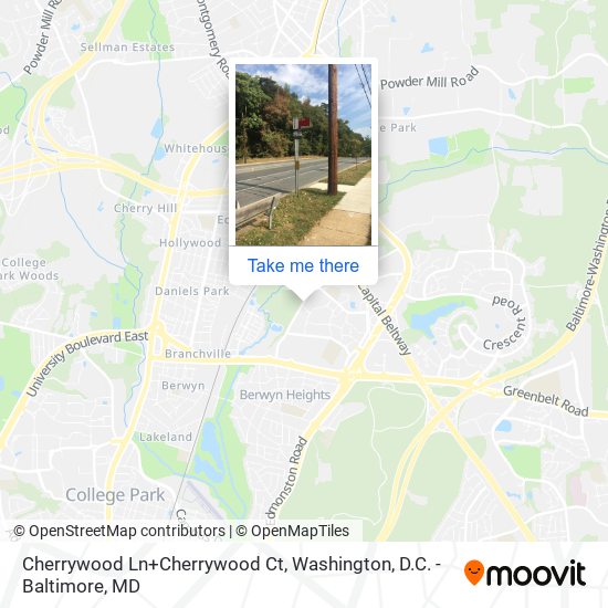 Mapa de Cherrywood Ln+Cherrywood Ct