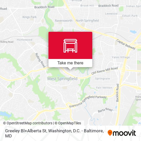 Mapa de Greeley Bl+Alberta St