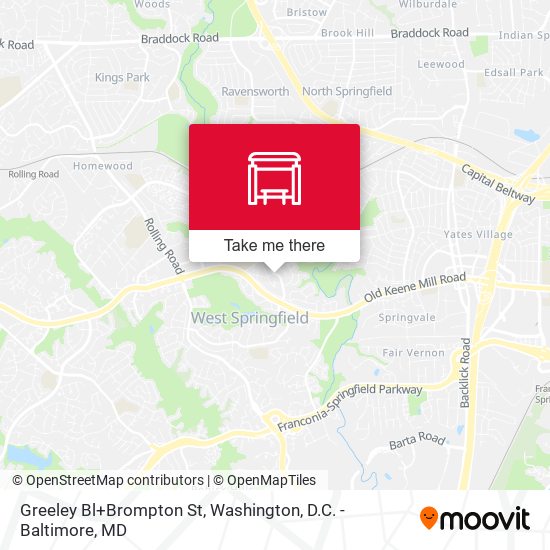 Greeley Bl+Brompton St map