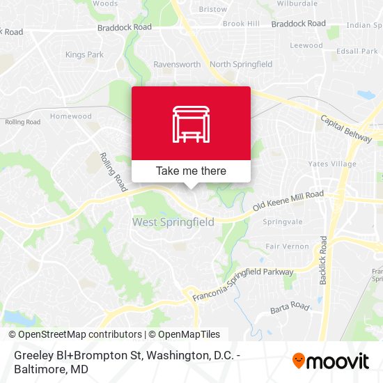 Greeley Bl+Brompton St map