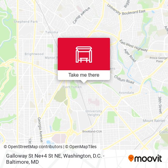 Galloway St Ne+4 St NE map