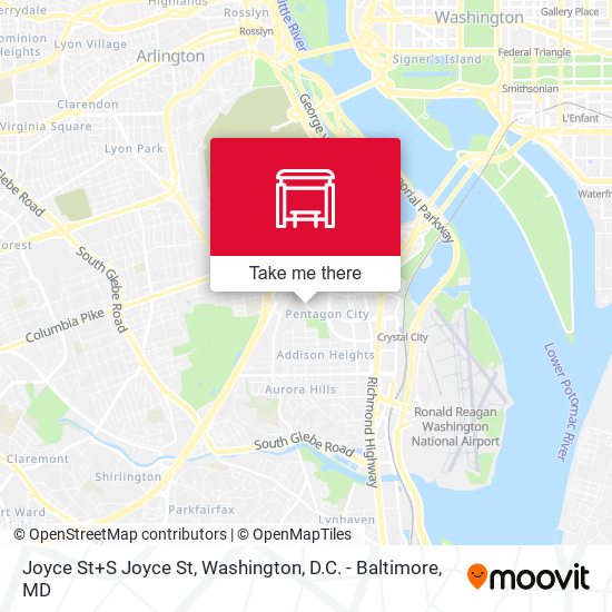 Joyce St+S Joyce St map