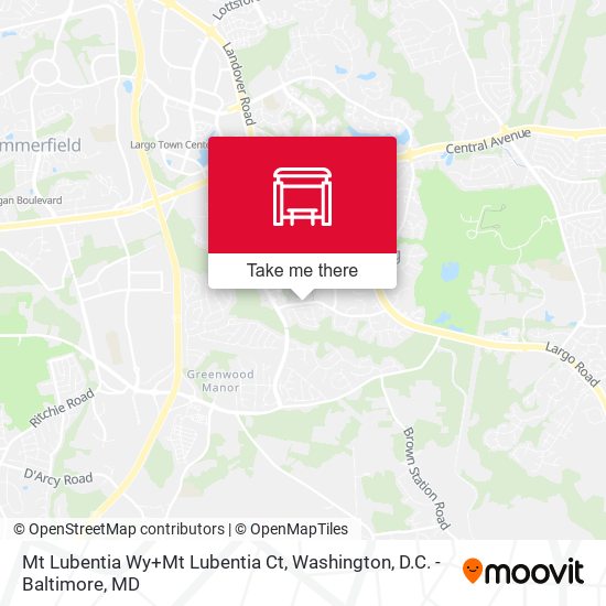 Mapa de Mt Lubentia Wy+Mt Lubentia Ct