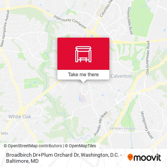 Mapa de Broadbirch Dr+Plum Orchard Dr