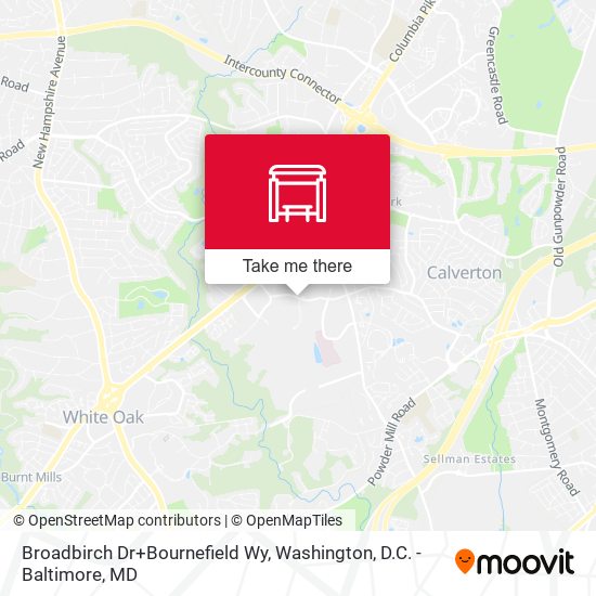 Broadbirch Dr+Bournefield Wy map