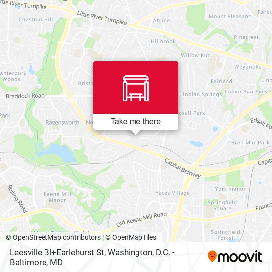 Leesville Bl+Earlehurst St map