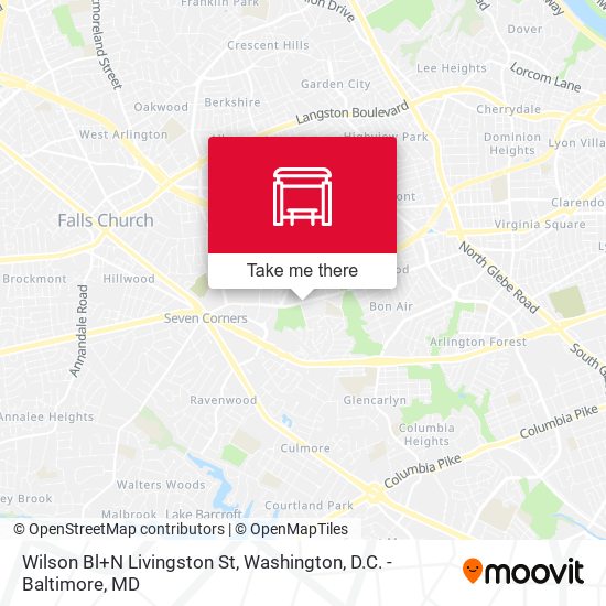Wilson Bl+N Livingston St map
