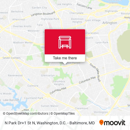 Mapa de N Park Dr+1 St N