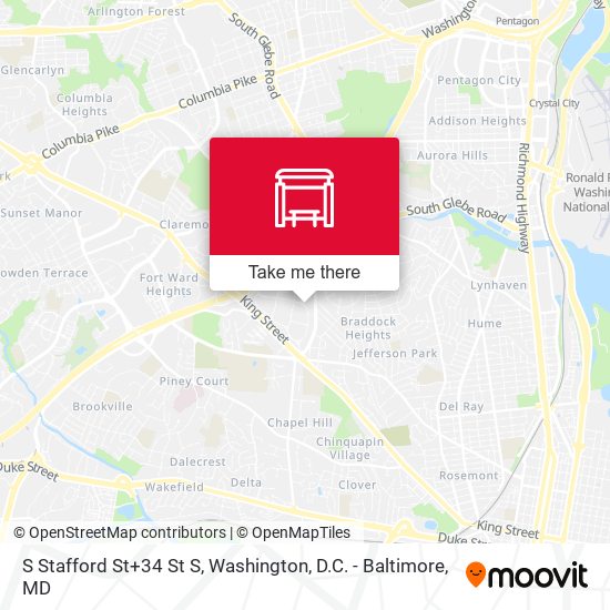 S Stafford St+34 St S map