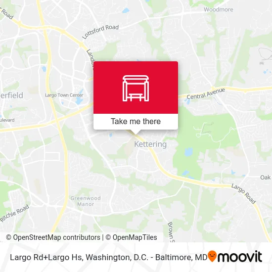 Largo Rd+Largo Hs map