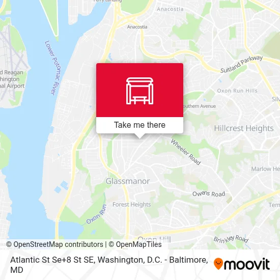 Atlantic St Se+8 St SE map