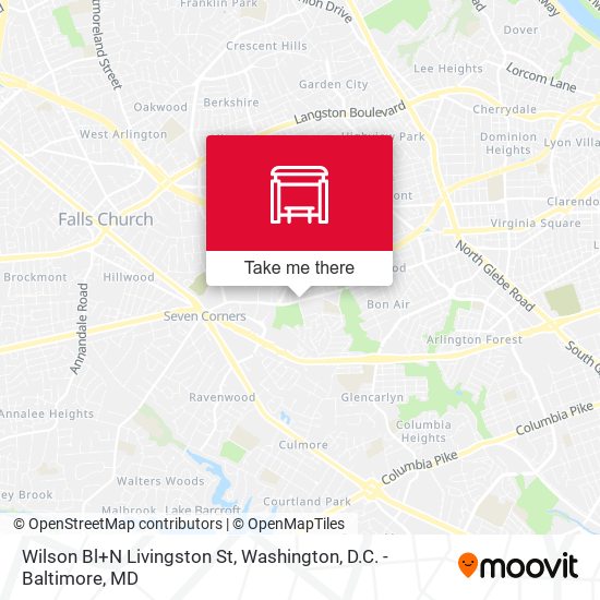 Wilson Bl+N Livingston St map