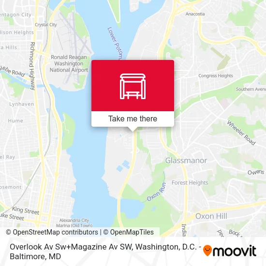 Overlook Av Sw+Magazine Av SW map