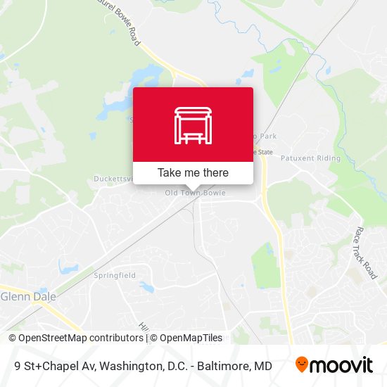 9 St+Chapel Av map