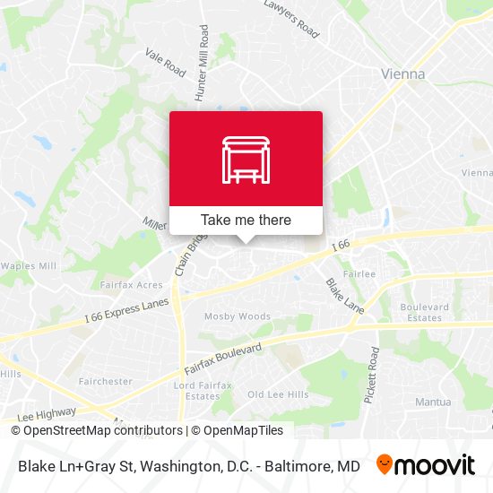 Blake Ln+Gray St map